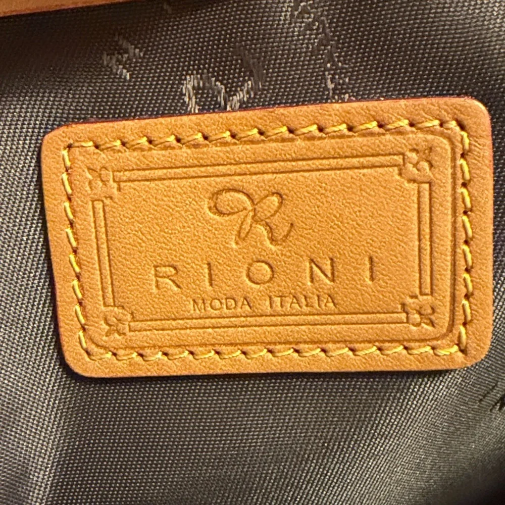 💼💼💼BOGOHO 💼💼💼RIONI Elegant Brown Tote Bag-NWOT - Picture 10 of 12